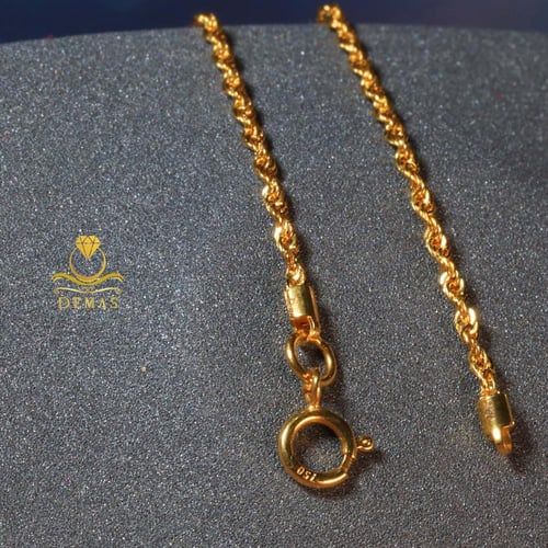 اسوارة روب ناعمة ذهب عيار 18