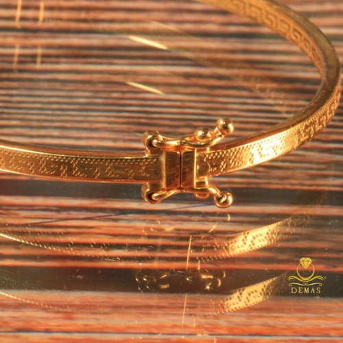اسوارة فرزاتشي ذهب اصفر صافي عيار 18