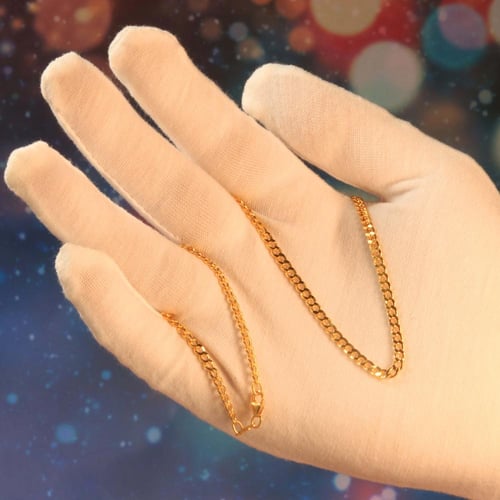 سلسلة جنزير ذهب صافي عيار 21
