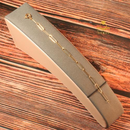 اسوارة بيبر كليب ذهب صافي عيار 18