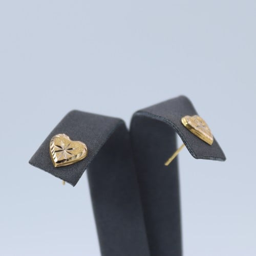 حلق قلب عيار 18