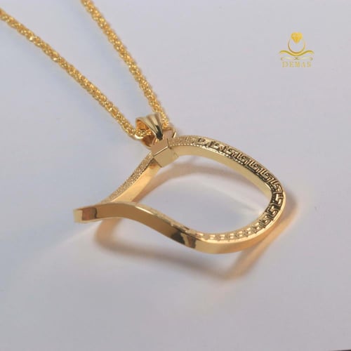 نصف طقم فرزاتشي تويستد ذهب عيار 18