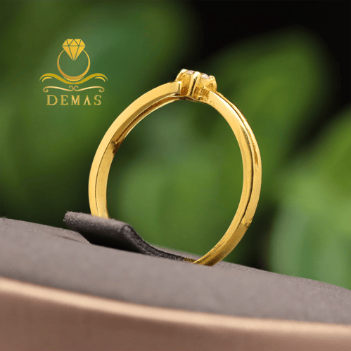 خاتم ألماس - ذهب 18