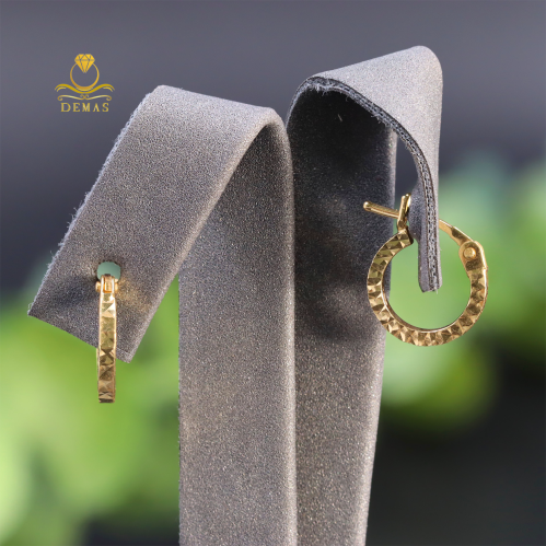 حلق دائري عيار 18