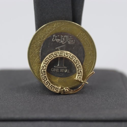 حلق دائري فرزاتشي إيطالي عيار 18