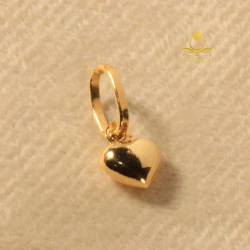 تعليقة قلب ذهب صافي عيار 18