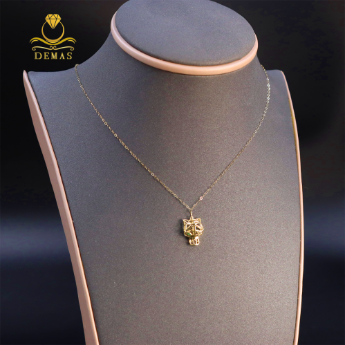 عقد ناعم تايقر عيار 18