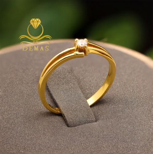 خاتم ألماس - ذهب 18