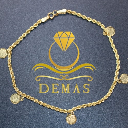 أسوارة روب تعاليق جنيهات عيار 18