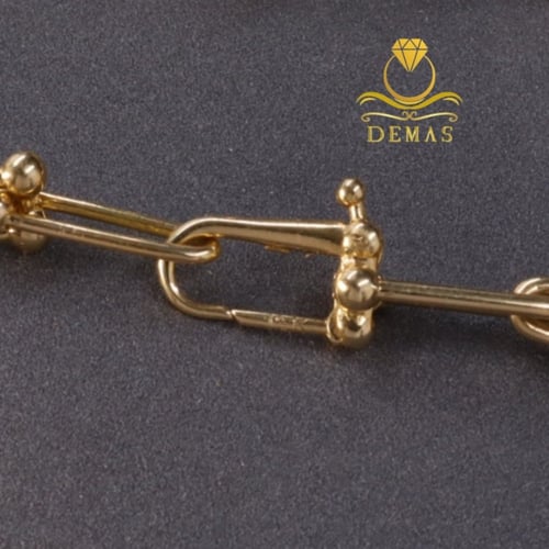 اسوارة تيفاني زركون عيار 18 إيطالي