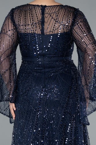 فستان سهرة راقي بقماش الترتر