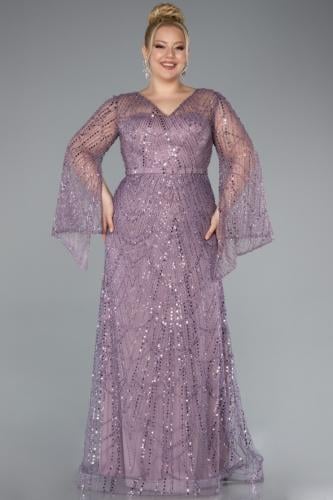 فستان سهرة راقي بقماش الترتر