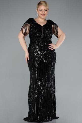 فستان سهرة راقي بقماش الترتر