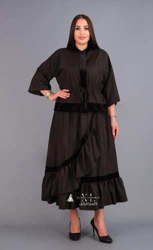 فستان تيور ميدي بتصميم أنيق