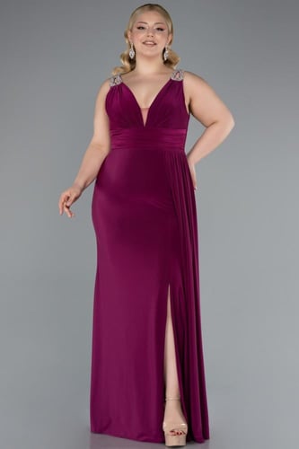 فستان سهرة أنيق بلا أكمام