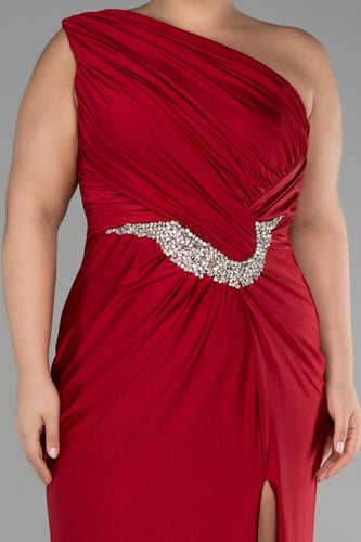 فستان سهرة جميل بكتف واحد