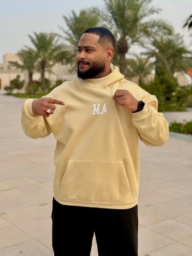 Yellow MA hoodie