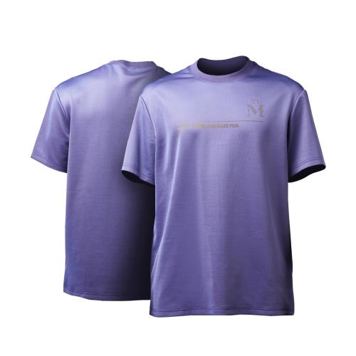 MA blue T-shirt