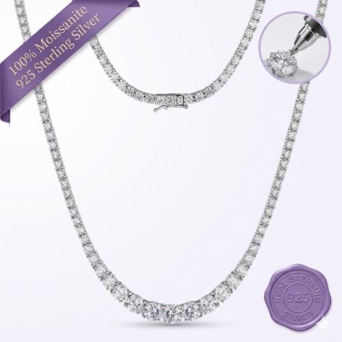 Tennis Necklace Sparkling