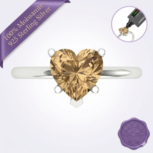 Silver Heart Ring