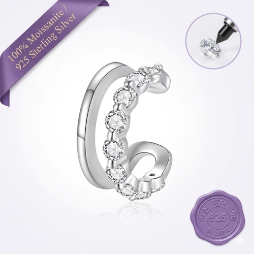 Infinity Spark Ear Cuff