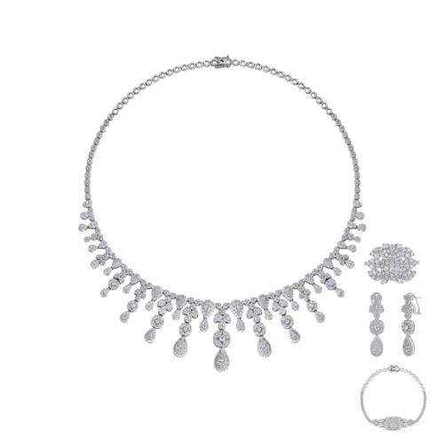 Lumière Moissanite Jewelry Set