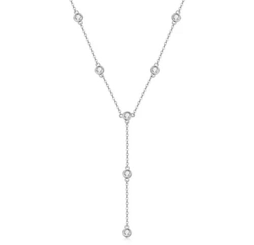 Long Necklace – Silver