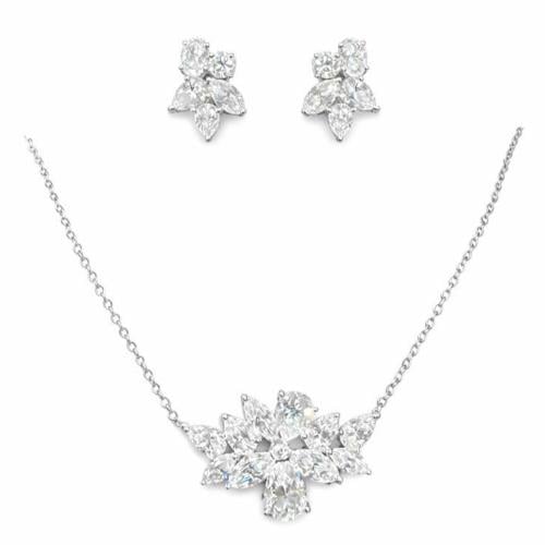 Celestial Bloom Set – Silver