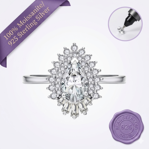 Luxe Pear Shaped Ring