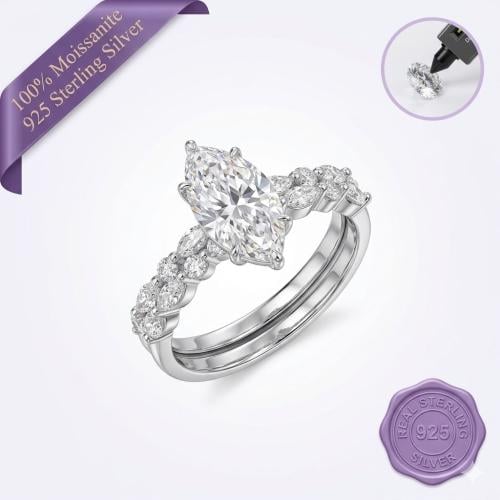 Marquise Bloom Ring