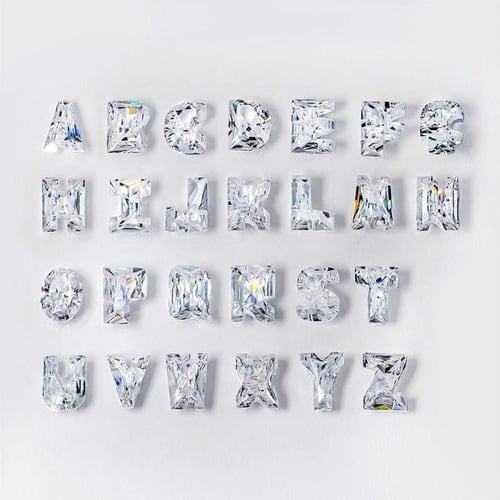 Alphabet Glow Ring