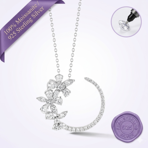 Floral Cascade Necklace