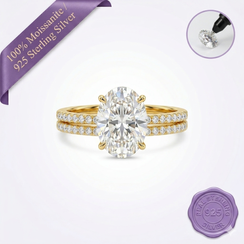 Royal Oval Duo Ring