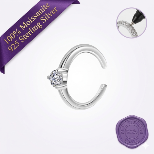 Grace Silver Ear Cuff