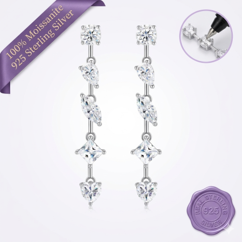 Pure Glow Moissanite Drops