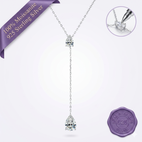 Elara Pear Drop Necklace