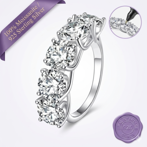 Five Stone Radiance Ring 0.5CT