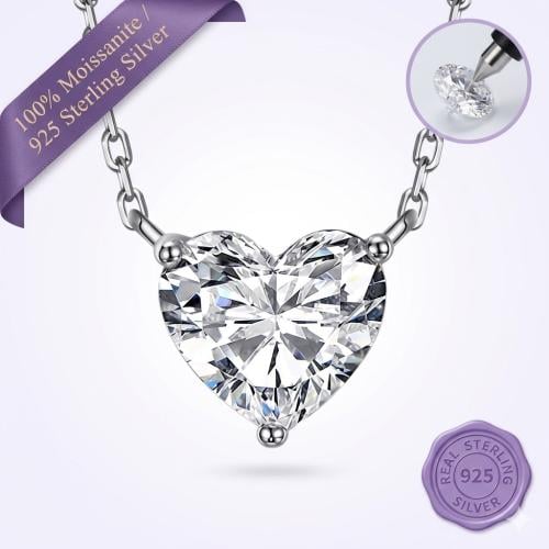 Pure Heart Necklace 4CT