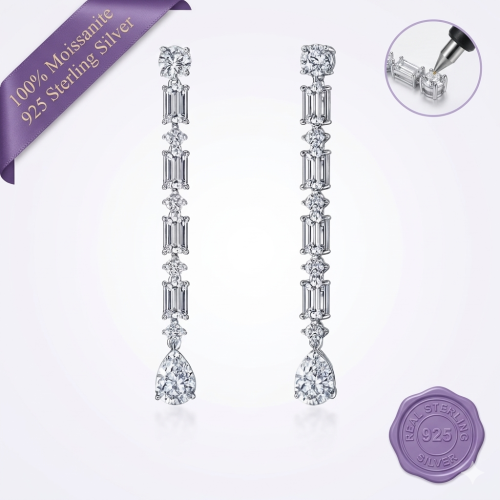 Glossy Cascade Earrings