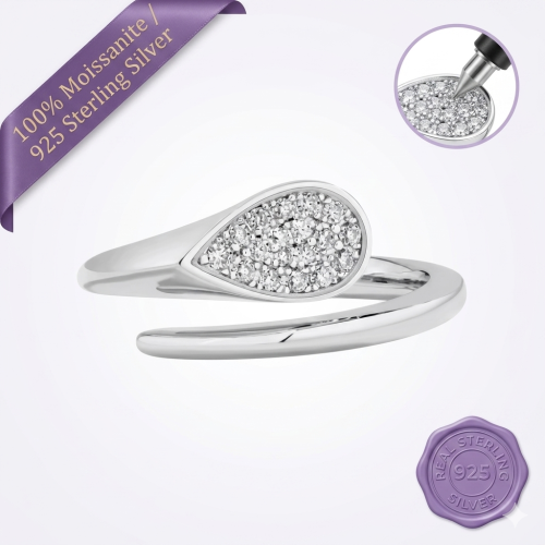 Luna Drop Ring