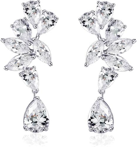 Pear & Marquise Cuts Earrings