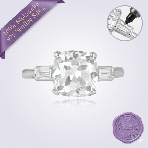 Canera Cushion Cut Solitaire Ring