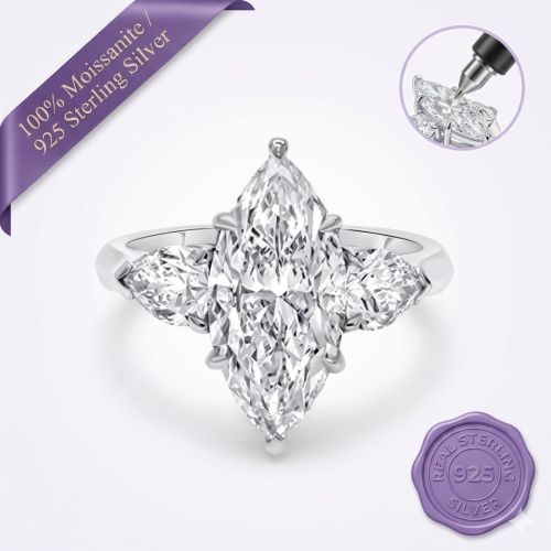3Stone marquise ring