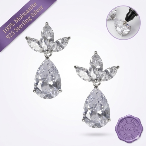 Elegance Marquise Pear Earrings