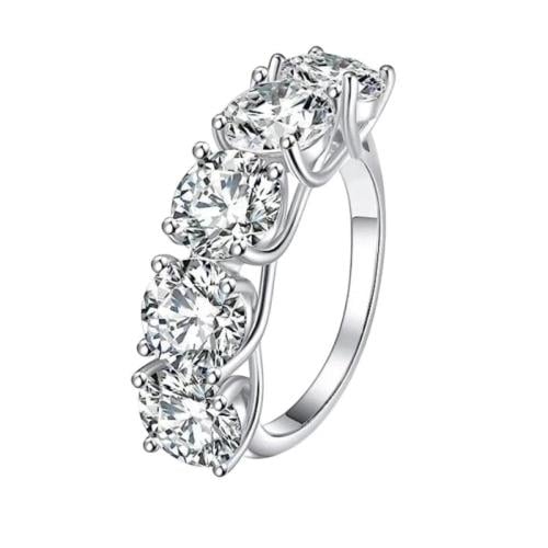 Five Stone Radiance Ring 0.5CT
