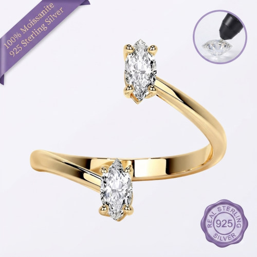 Marquise Duo Ring