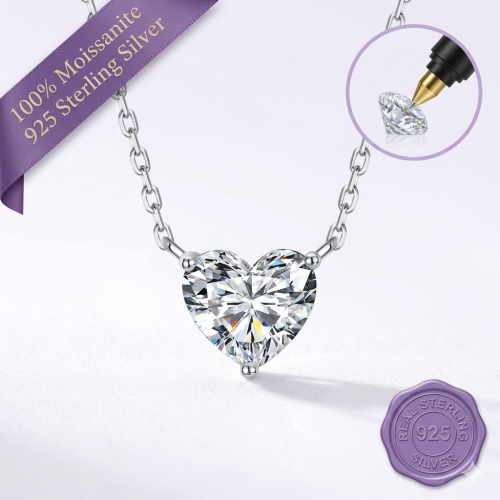 Pure Heart Necklace 2ct
