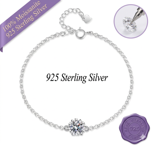 Snowflake bracelet