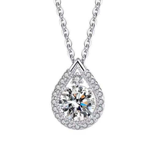 Elegant teardrop necklace