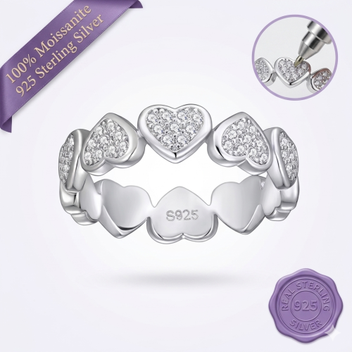 Amore Hearts Ring